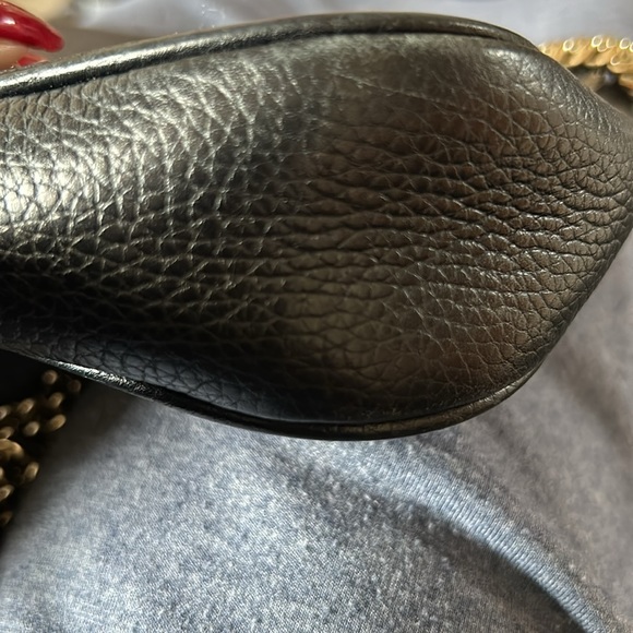 BLACK GUCCI CROSSBODY EXCEPTIONAL CONDITION - Picture 5 of 7